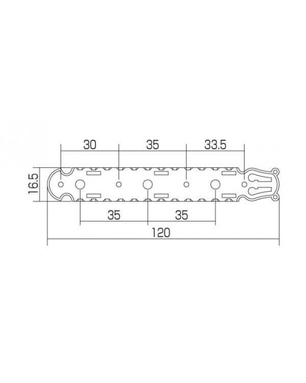 Кілки для класичної гітари, 3+3 GOTOH 35G350 N