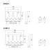 Бридж для басгітари 5-струнна модифікація GOTOH 404BO5 CK