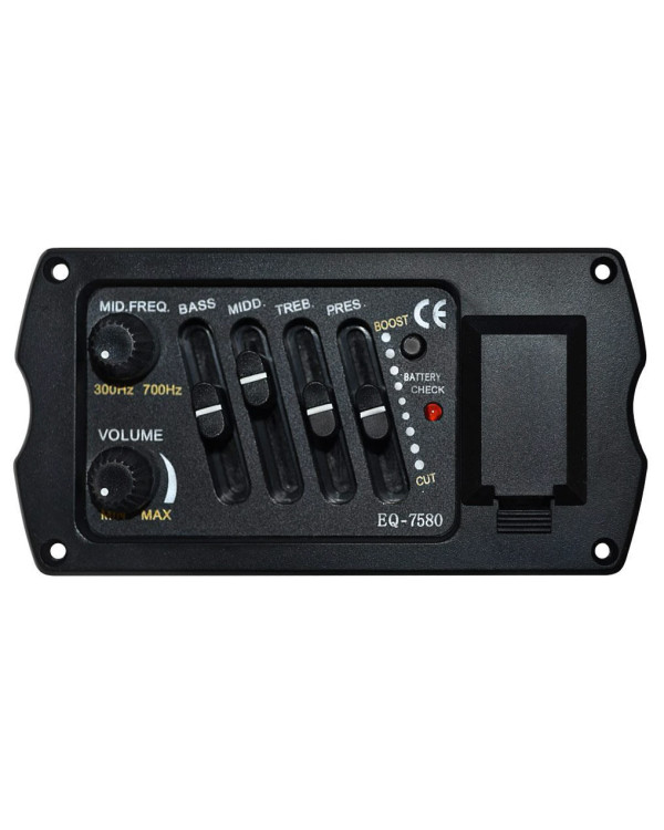 Активний 4-х полосний еквалайзер PAXPHIL EQ7580