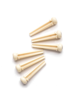 DUNLOP HERCO BRIDGE PIN - WHITE-foto2