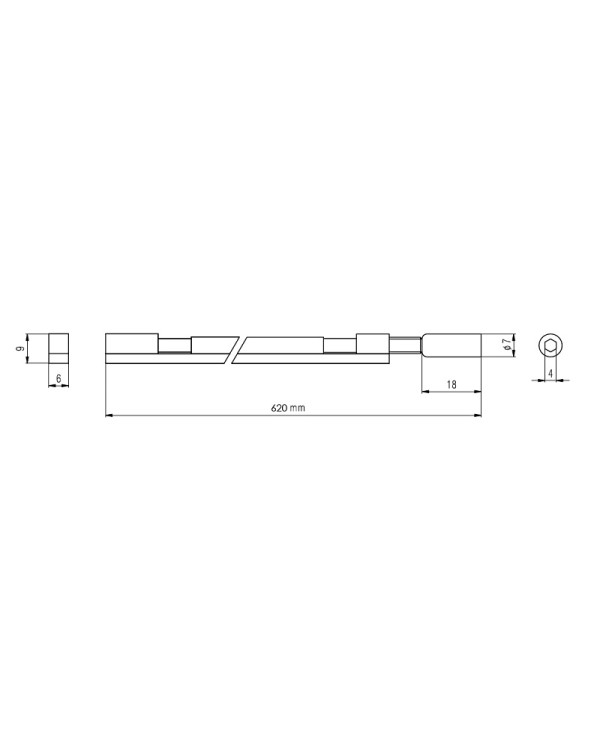 PAXPHIL RD003-620 TWO-WAY TRUSSROD BASS