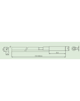 PAXPHIL RD101-620 TWO-WAY TRUSSROD BASS-foto2