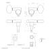 Кілки для електрогітари, 3+3 GOTOH SG301-01 C