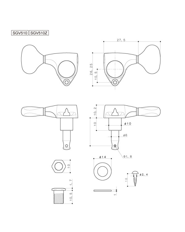 GOTOH SGL510Z-L5 C