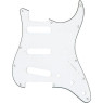 DIMARZIO FG2108W 3-PLY PICKGUARD FOR STRATOCASTER (WHITE)