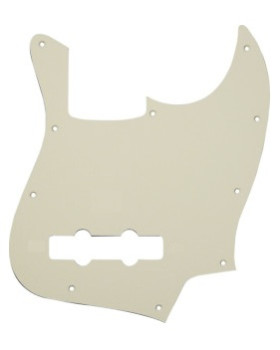 PAXPHIL M14 J-BASS PICKGUARD (WHITE)