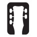 Кілки для басгітари, 3+2 GOTOH GB707-5(3-2) C