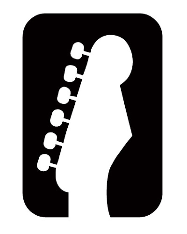 Кілки для електрогітари, 6 в линию GOTOH SG381-07L C