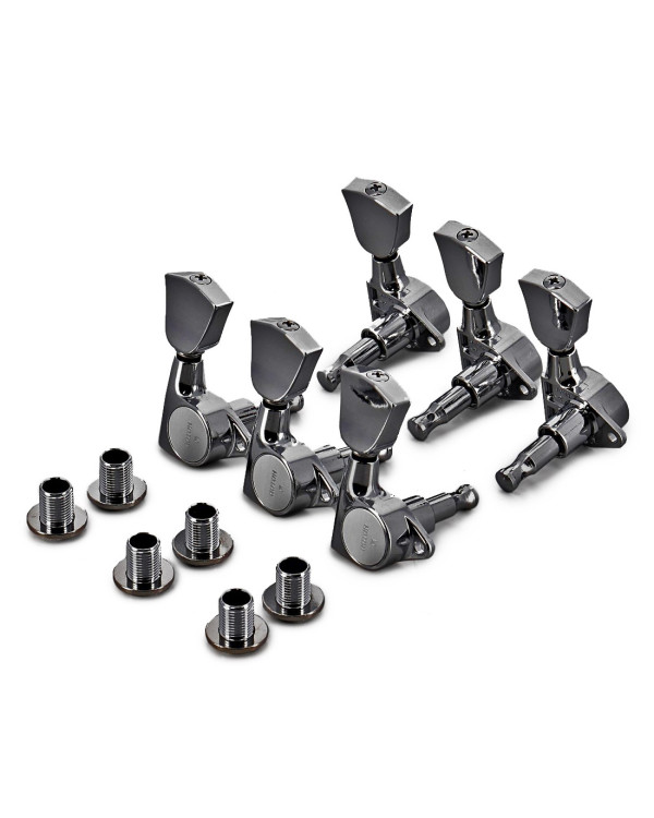 Кілки для електрогітари, 3+3 GOTOH SG301-04 CK