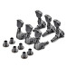 Кілки для електрогітари, 3+3 GOTOH SG301-04 CK