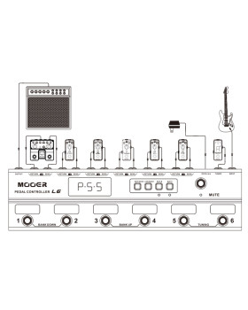 Футсвіч MOOER Pedal Controller L6-foto11
