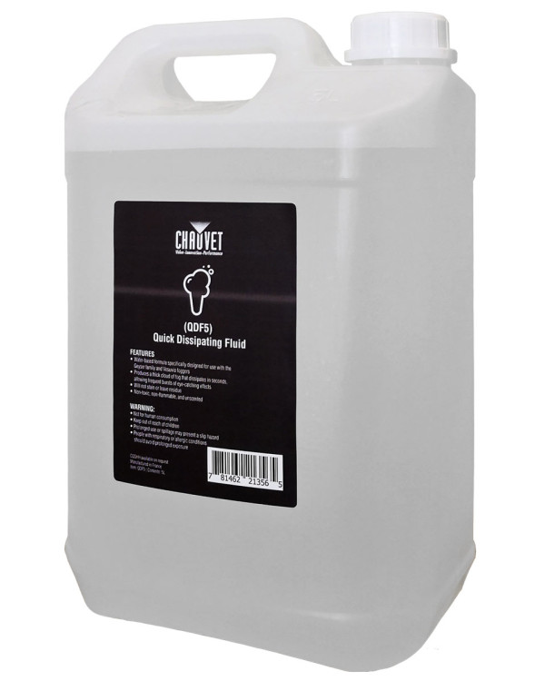 CHAUVET QDF5 (GJ5) Quick Dissipating (Geyser) Fluid