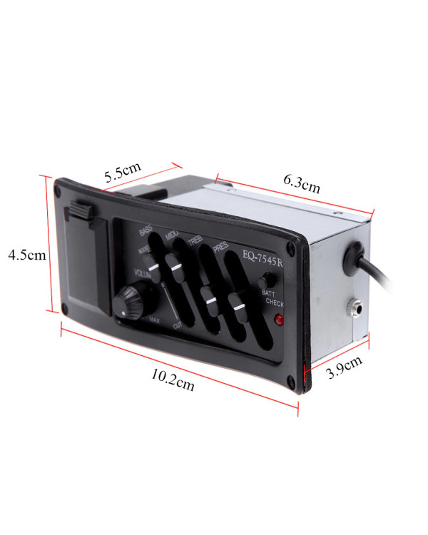 PAXPHIL EQ-7545R 4-BAND EQ ACOUSTIC PREAMP