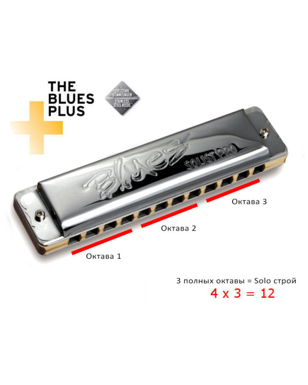 SEYDEL SOLIST PRO 12 Steel C-major