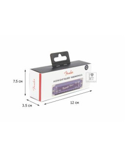 FENDER HARMONICA MIDNIGHT BLUES G Губна гармошка-foto14