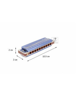 FENDER HARMONICA MIDNIGHT BLUES G Губна гармошка-foto2