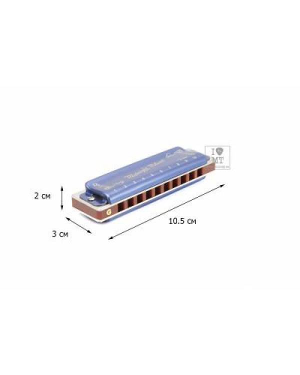FENDER HARMONICA MIDNIGHT BLUES G Губна гармошка