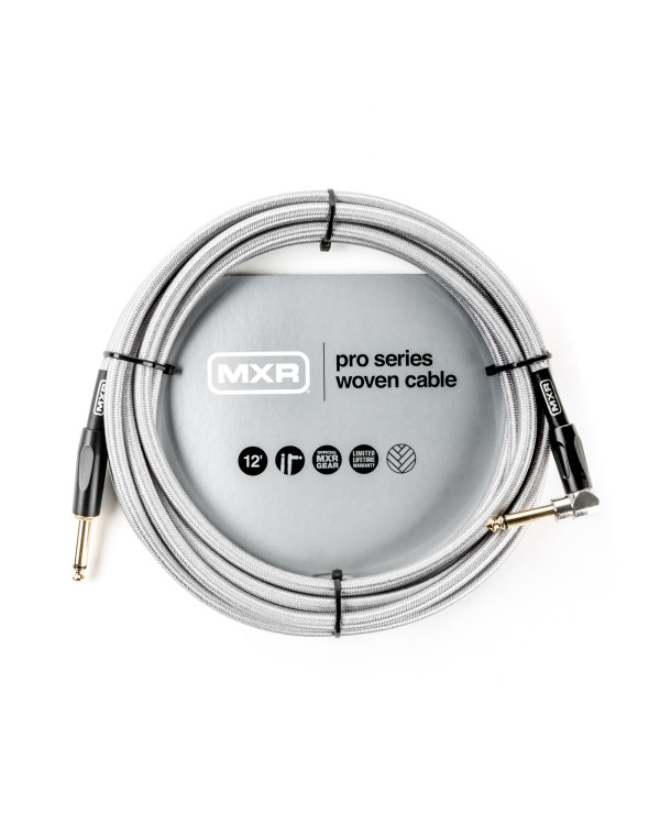 MXR Pro Series Woven Instrument Cable Right/Straight (3.65m)