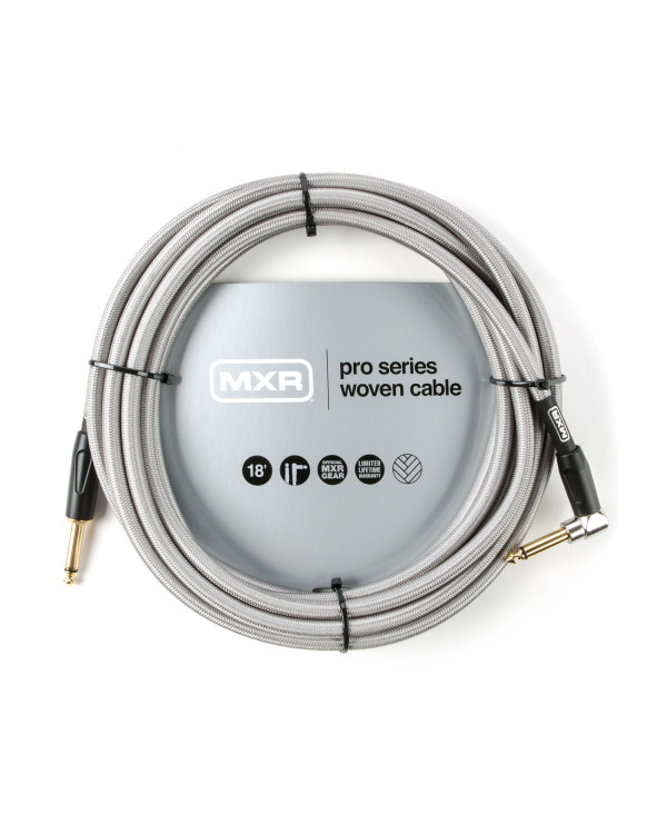 MXR Pro Series Woven Instrument Cable Right/Straight (5.5m)
