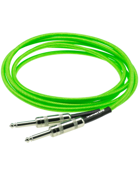 DIMARZIO EP1710SS Instrument Cable 3m (Neon Green)