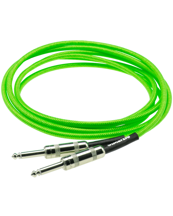 DIMARZIO EP1710SS Instrument Cable 3m (Neon Green)