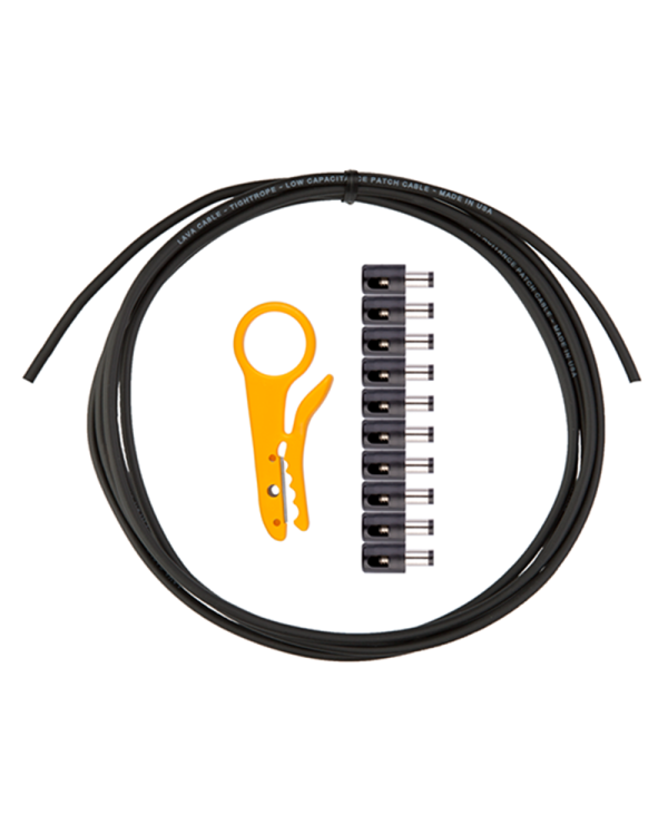 LAVA CABLE LCDCKT-B Tightrope Solder Free DC Kit (Black)