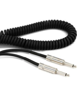 D'ADDARIO PW-CDG-30BK Coiled Instrument Cable - Black (9m)-foto5
