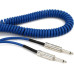 D'ADDARIO PW-CDG-30BU Coiled Instrument Cable - Blue (9m)