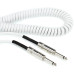 D'ADDARIO PW-CDG-30WH Coiled Instrument Cable - White (9m)