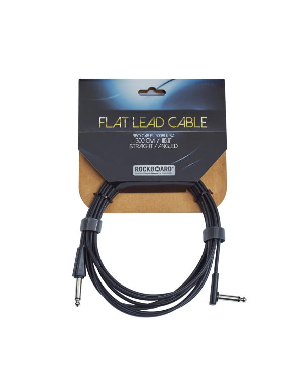 ROCKBOARD Flat Instrument Cable, Straight/Angled (300 cm)
