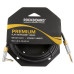 ROCKBOARD Premium Flat Instrument Cable, Straight/Angled (600 cm)