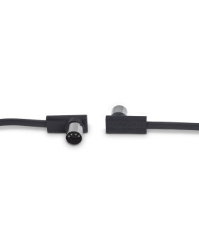 ROCKBOARD RBO CAB MIDI 300 BK Flat MIDI Cable - Black, 300 cm-foto3
