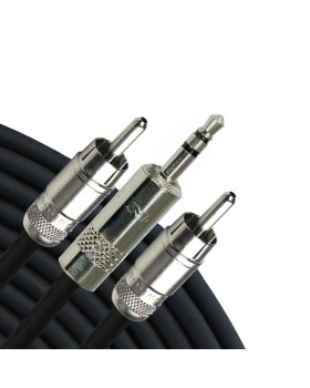 RAPCO HORIZON YN1-C-10 Y-Cable 3.5mm TRS-RCA Male (3m)
