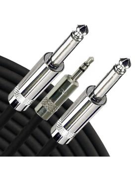 RAPCO HORIZON YN1-P-10 Y-Cable 3.5mm TRS - TS 1/4" (3m)