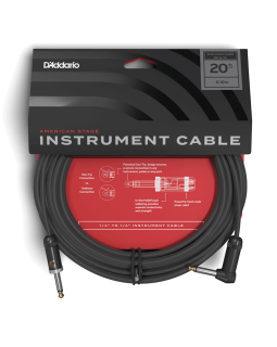 D'ADDARIO PW-AMSGRA-20 American Stage, Right to Straight (6m)