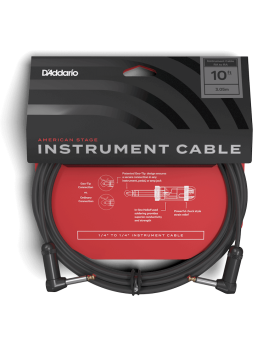 D'ADDARIO PW-AMSGRR-10 American Stage, Right-to-Right (3m)