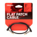 D'ADDARIO PW-FPRR-01 Custom Series Flat Patch Cable (30cm)
