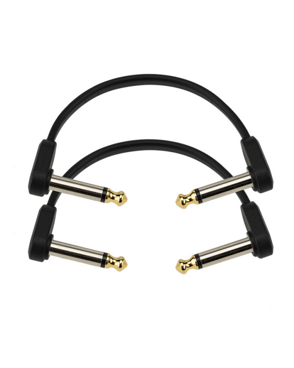 D'ADDARIO PW-FPRR-204 Custom Series Flat Patch Cables (10cm)