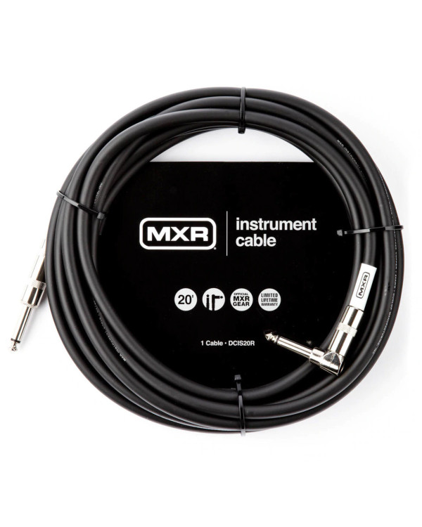 MXR Standard Instrument Cable Straight/Right (6m)