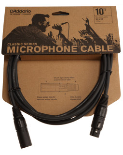 D'ADDARIO PW-CMIC-10 Classic Series Microphone Cable (3m)-foto5