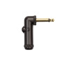D'ADDARIO PW-AGRAP-2 1/4 Right Angle Plug with Latching Circuit Breaker