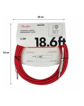 FENDER CABLE ORIGINAL SERIES 18.6' FRD Кабель інструментальний-foto2