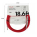 FENDER CABLE ORIGINAL SERIES 18.6' FRD Кабель інструментальний