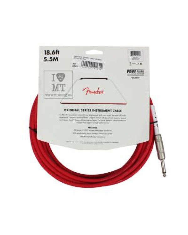 FENDER CABLE ORIGINAL SERIES 18.6' FRD Кабель інструментальний