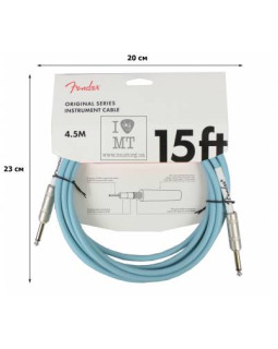 FENDER CABLE ORIGINAL SERIES 15' DBL Кабель інструментальний-foto2