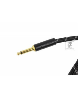 FENDER CABLE DELUXE SERIES 10' BLACK TWEED Кабель інструментальний-foto4