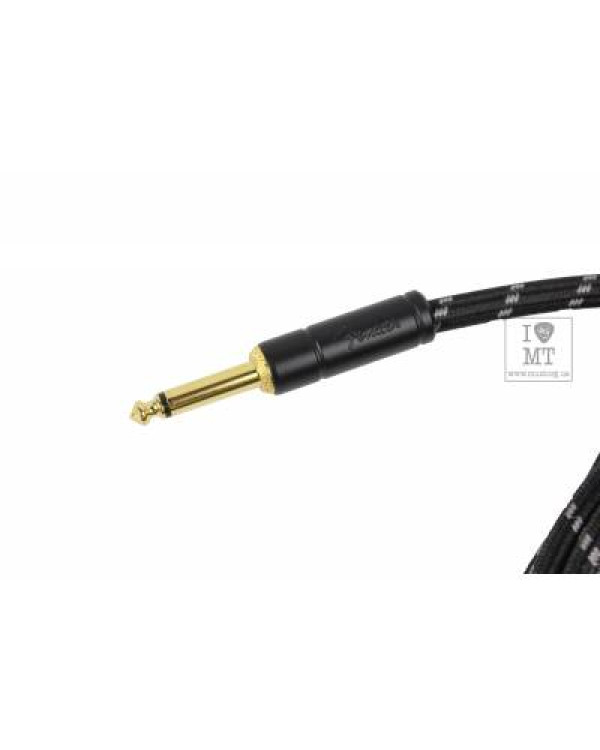 FENDER CABLE DELUXE SERIES 10' BLACK TWEED Кабель інструментальний