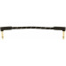 FENDER CABLE DELUXE SERIES 6" PATCHES (PAIR) BLACK TWEED Кабель інструментальний