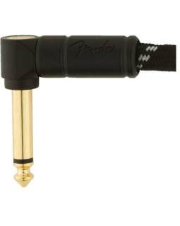 FENDER CABLE DELUXE SERIES 6" PATCHES (PAIR) BLACK TWEED Кабель інструментальний-foto5
