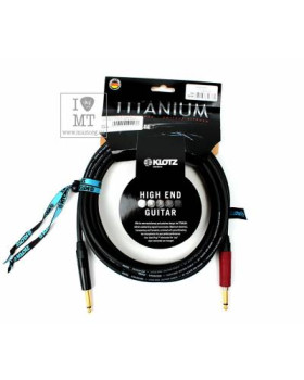 KLOTZ TITANIUM INSTRUMENT CABLE SILENTPLUG 6 M Кабель інструментальний